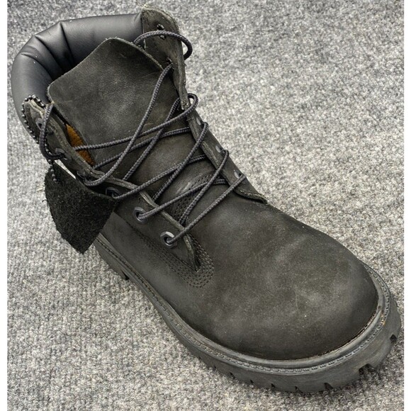 Timberland JUNIOR Youth Size 4M Black 6-Inch Classic Boots Primaloft Insulated - Picture 12 of 13